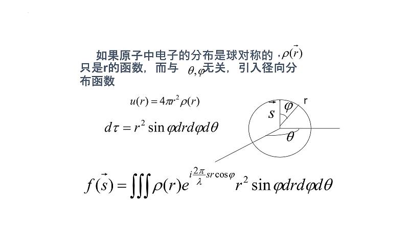 2021-2022学年高二物理竞赛课件：原子散射因子和几何结构因子第6页