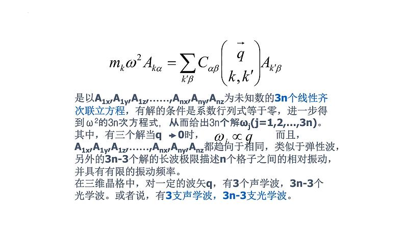 2021-2022学年高二物理竞赛课件：玻恩－卡曼边界条件06