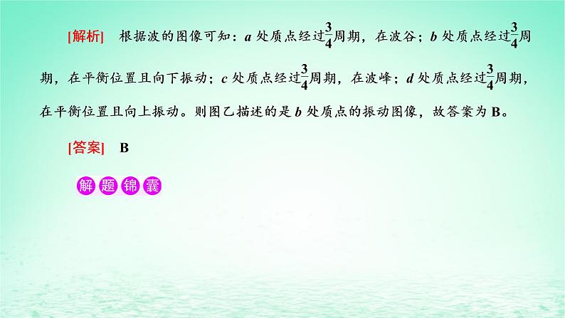 2022秋新教材高中物理第三章机械波习题课二波传播的两类常见问题课件粤教版选择性必修第一册05