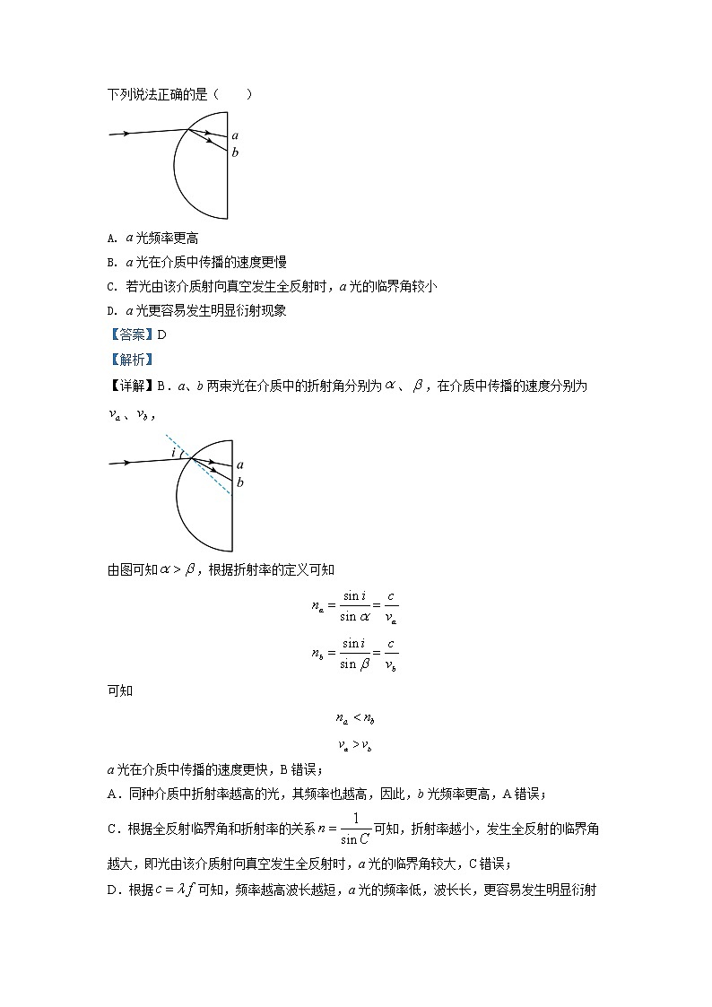 2023届湖北省高中名校联盟高三（上）第一次联合测评物理试题（解析版）第2页
