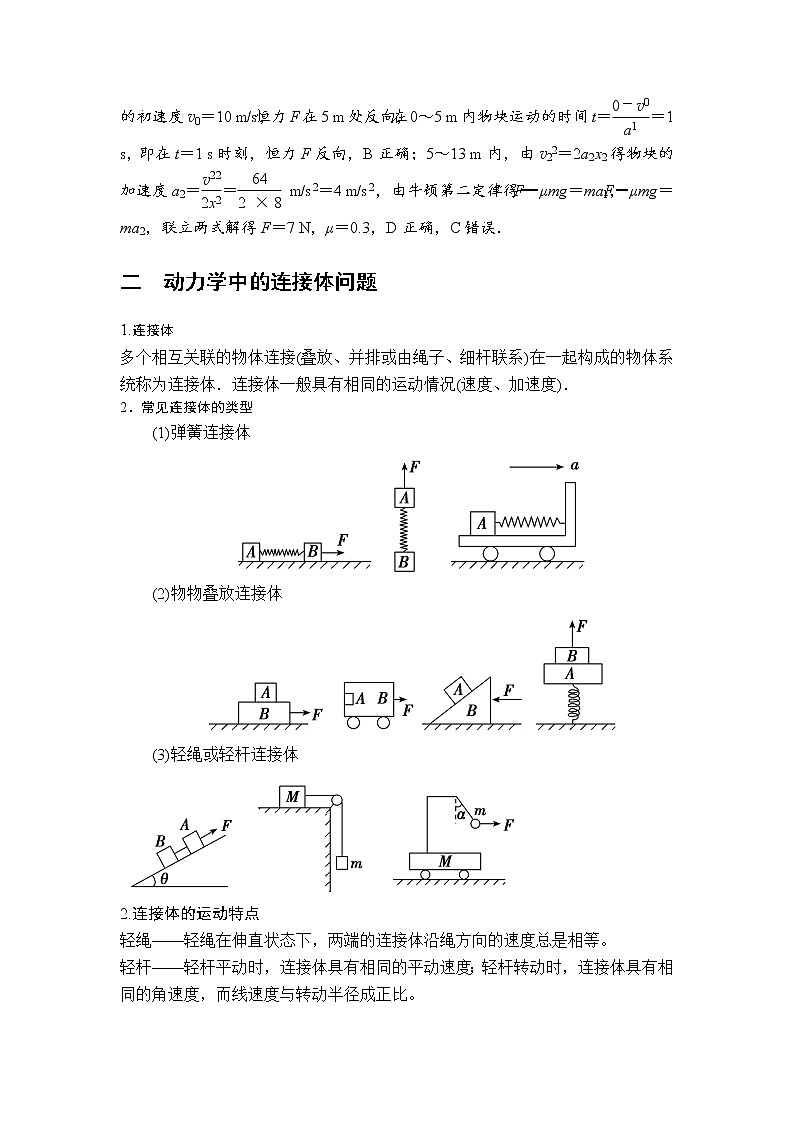 2023届高考物理一轮复习 第12讲 牛顿第二定律应用(二) 讲义（考点+经典例题）第2页