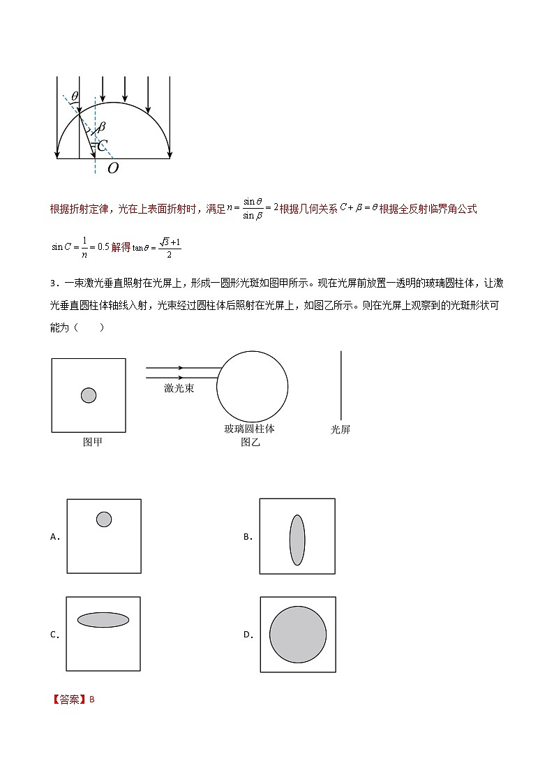 专题1.3 几何光学和物理光学（解析版）第3页