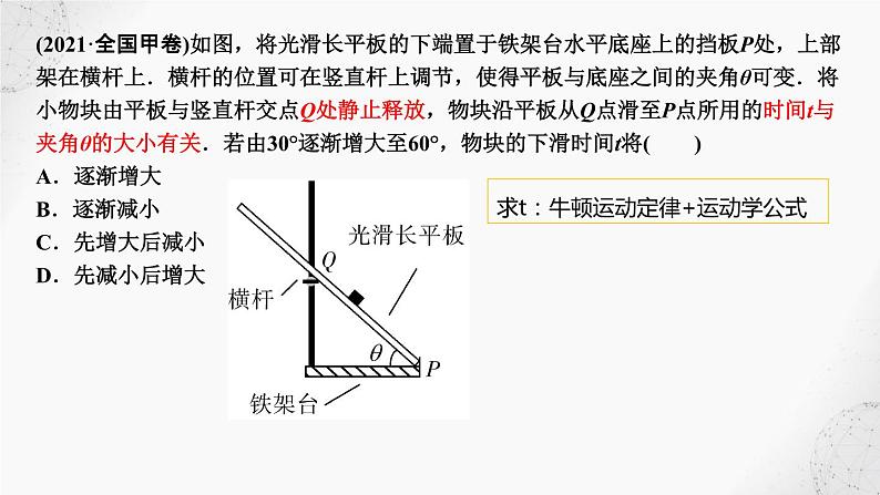 2022届高考物理二轮复习课件：第3讲 匀变速运动第6页