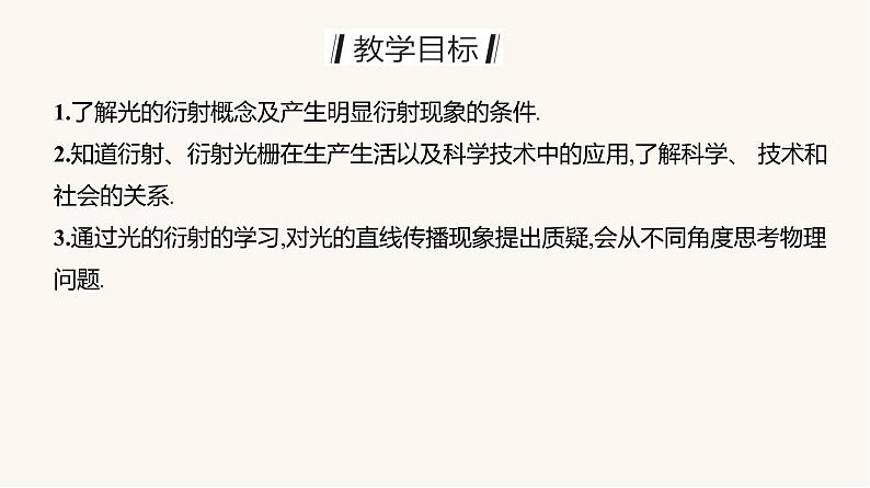 人教版高中物理选择性必修一第4章5光的衍射课件第2页