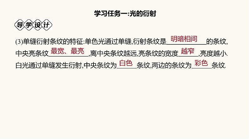 人教版高中物理选择性必修一第4章5光的衍射课件第7页