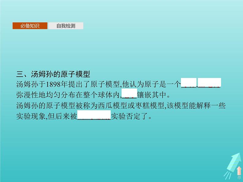 人教版（2019）高中物理选择性必修第三册第4章原子结构和波粒二象性3原子的核式结构模型课件08