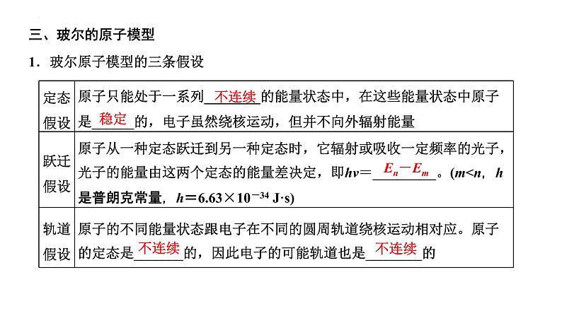 2023届高考物理一轮复习课件： 原子结构  原子核04