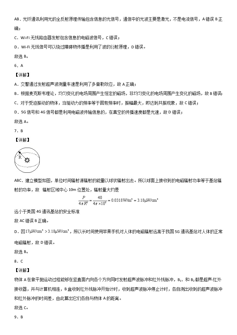 第四章 电磁振荡与电磁波（达标检测卷）（培优版）全解全析第2页