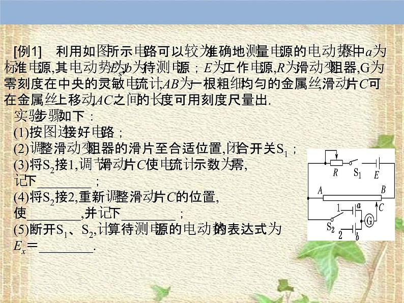 2022-2023年高考物理二轮复习 电学实验（二）课件第4页