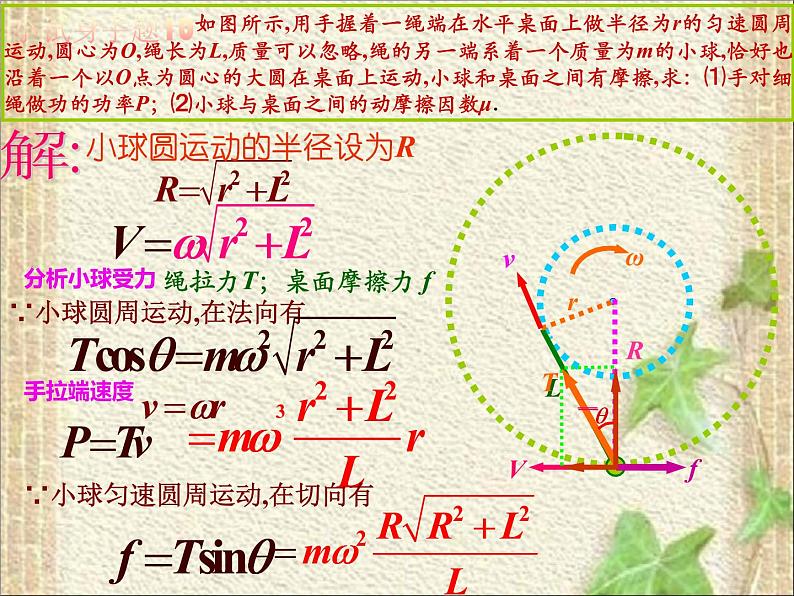 2022-2023年高中物理竞赛 曲线运动的动力学解课件第8页