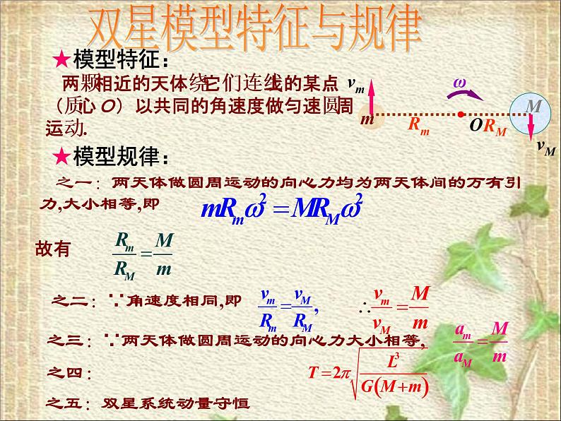 2022-2023年高中物理竞赛 天体运动种种课件第6页