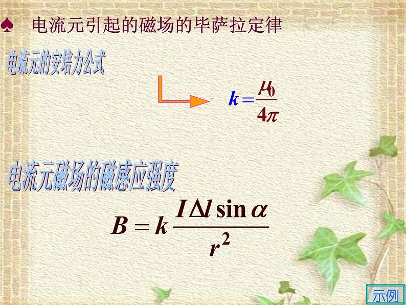 2022-2023年高中物理竞赛 说磁课件02