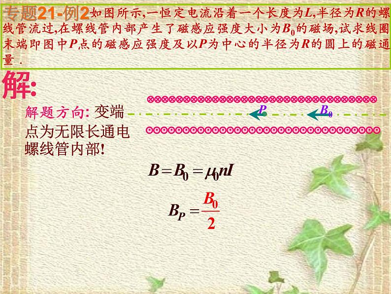 2022-2023年高中物理竞赛 说磁课件08