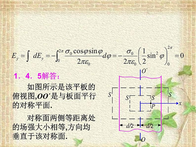 2022-2023年高中物理竞赛 电磁学习题解答课件第7页