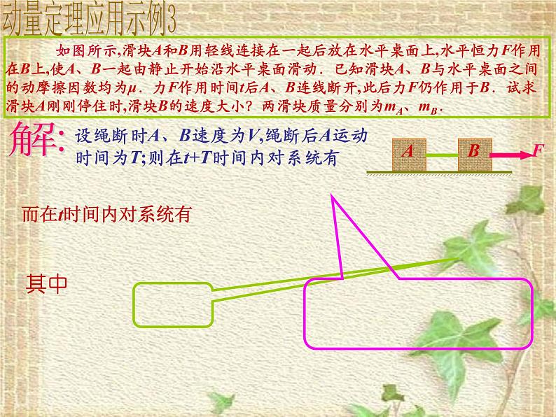 2022-2023年高中物理竞赛 动量与动量守恒课件第5页