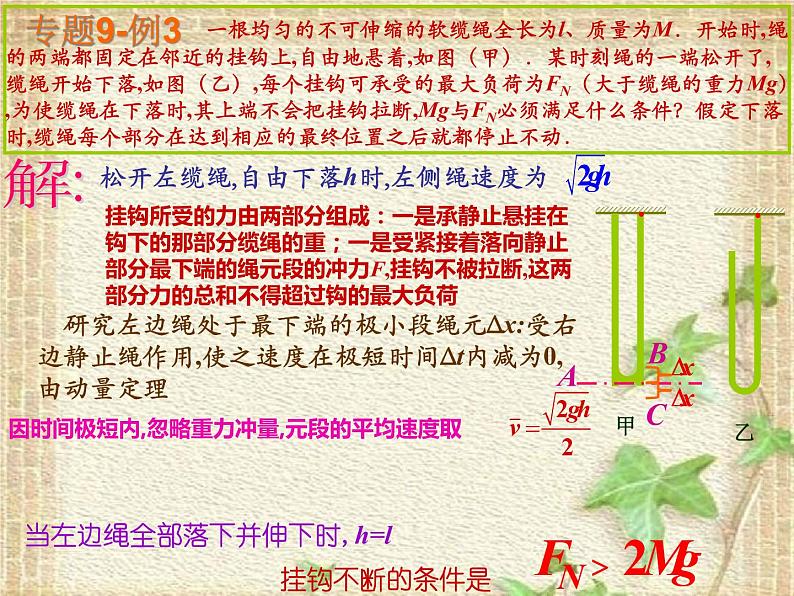 2022-2023年高中物理竞赛 动量与动量守恒课件第8页