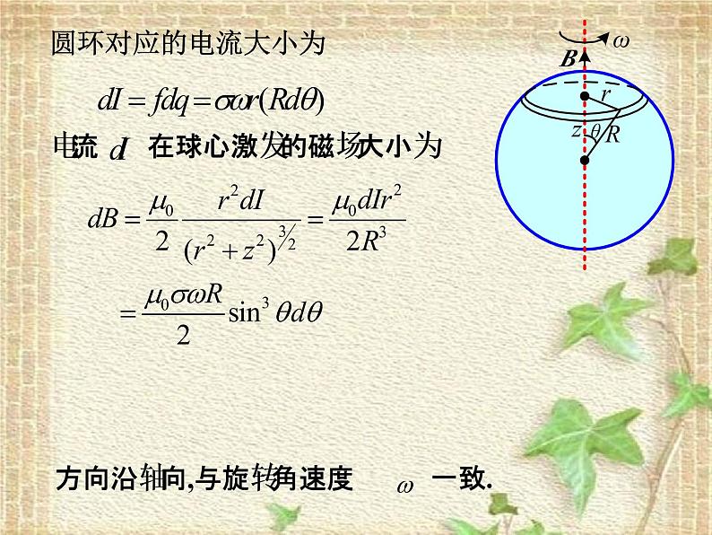 2022-2023年高中物理竞赛 恒定电流的磁场课件第6页