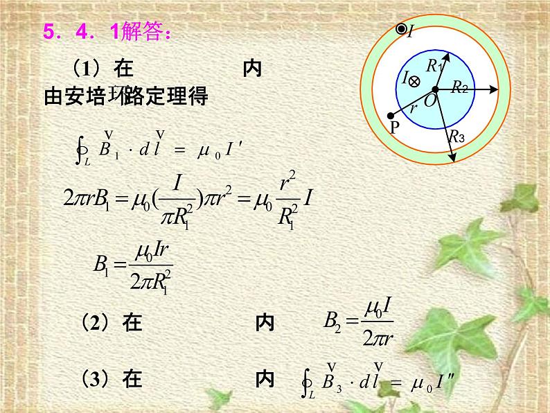 2022-2023年高中物理竞赛 恒定电流的磁场课件第8页