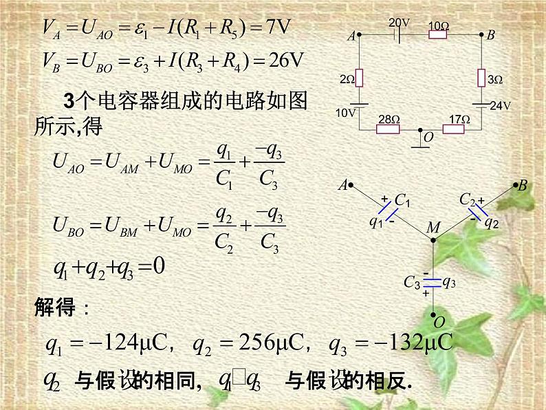 2022-2023年高中物理竞赛 恒定电流和电场课件03