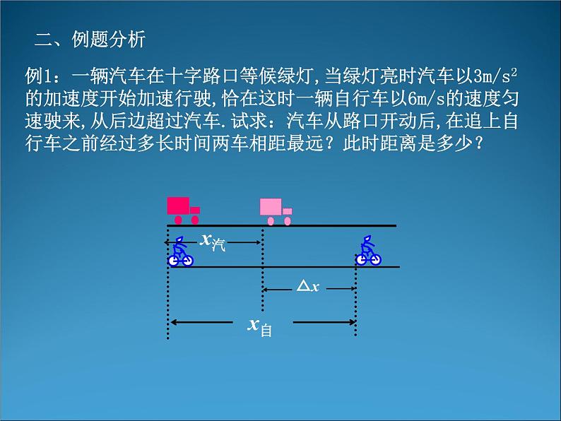 2022-2023年高考物理一轮复习 追及与相遇问题 (2)课件05