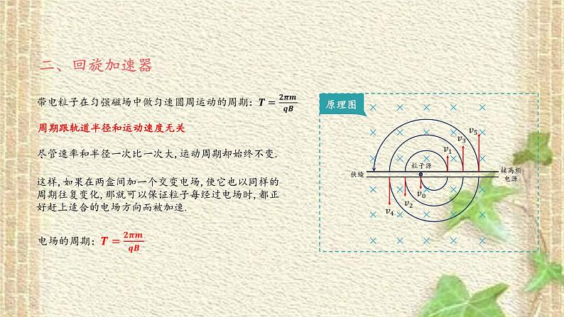 2022-2023年高考物理一轮复习 质谱仪与回旋加速器课件第5页