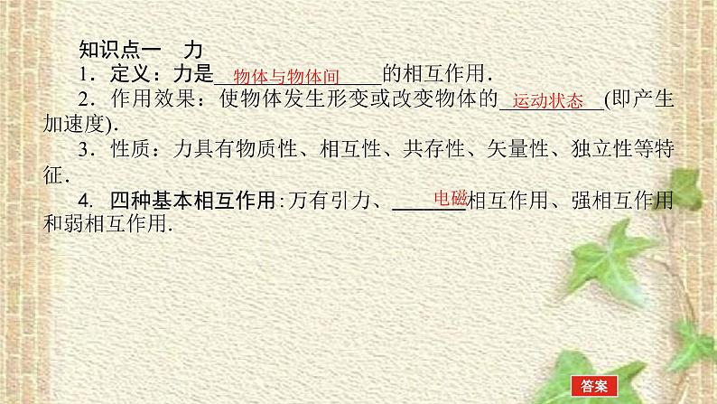 2022-2023年高考物理一轮复习 重力弹力摩擦力课件第4页