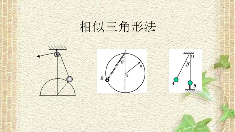 2022-2023年高考物理一轮复习 高中物理模型与二级推论课件05