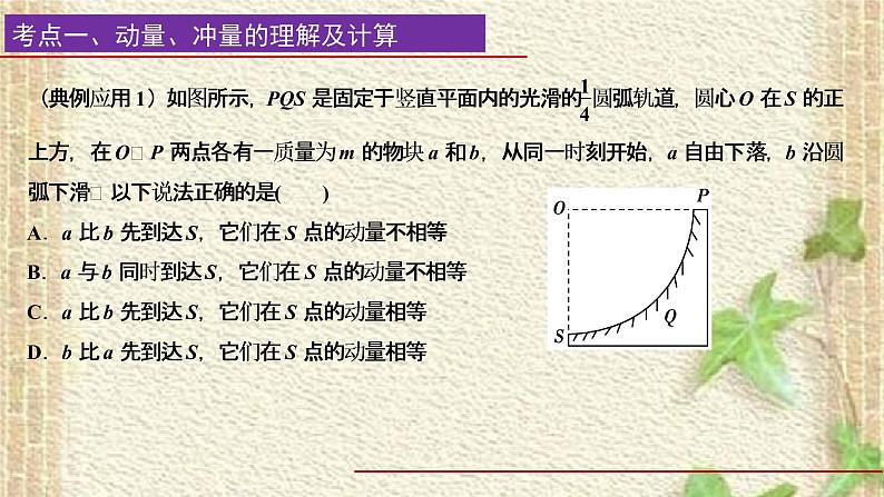 2022-2023年高考物理一轮复习 动量课件04