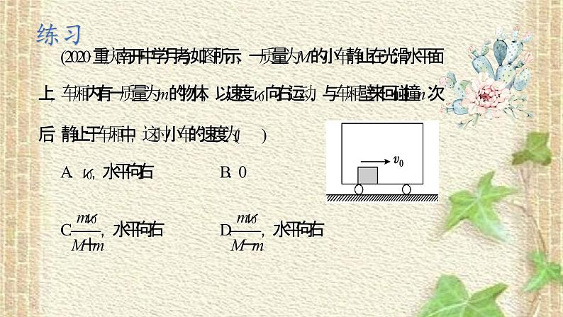 2022-2023年高考物理一轮复习 动量守恒定律及其应用课件第6页