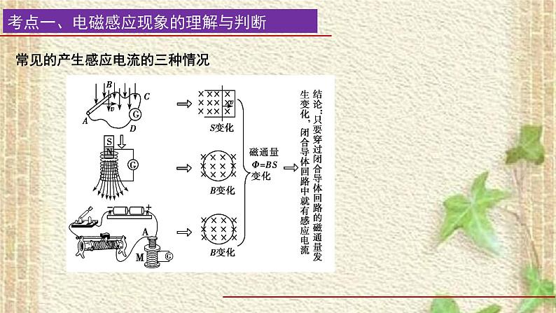 2022-2023年高考物理一轮复习 电磁感应课件第2页