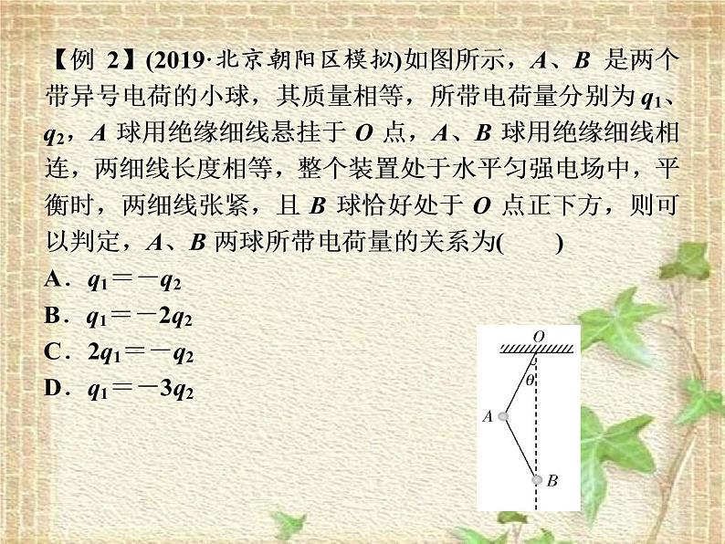 2022-2023年高考物理一轮复习 电磁学中的平衡问题课件第7页