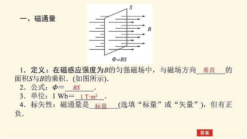 统考版高中物理一轮复习10.1第1讲电磁感应现象楞次定律课件第4页
