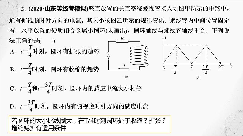 2022届高考物理二轮复习课件：第18讲 电磁感应05