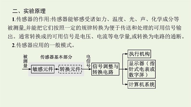 人教版高考物理一轮复习第13章实验19利用传感器制作简单的自动控制装置PPT课件05