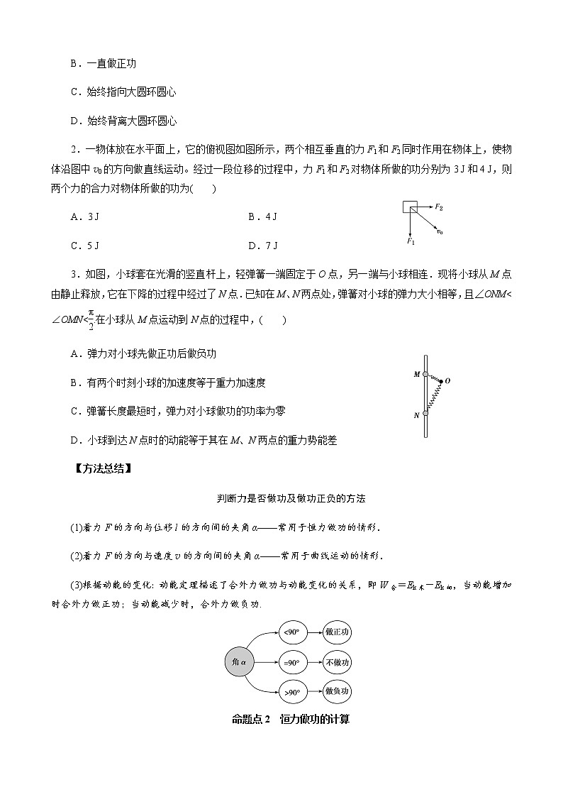 第1节  功和功率（原卷版）第2页