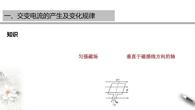 高中人教物理选择性必修二第三章 交变电流章末复习（课件）同步备课03