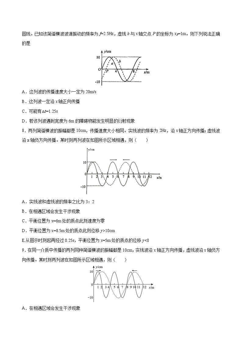 第三单元+机械波+（B卷·提升能力）-2022-2023学年高二物理同步单元AB卷（人教版2019选择性必修第一册）03