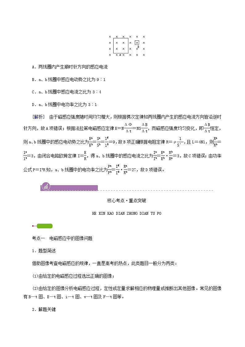 人教版高考物理一轮复习第10章电磁感应第3讲电磁感应的综合应用学案第3页