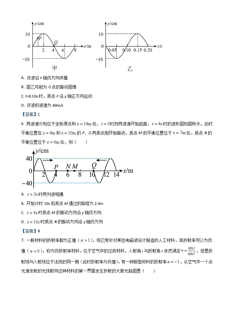 2023太原师范学院附中高三上学期第一次月考试题物理含答案第3页
