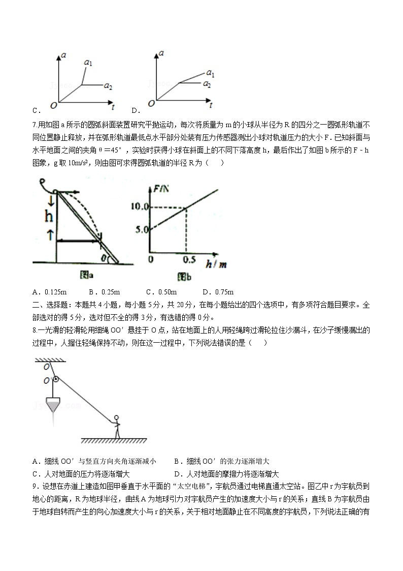 2023长沙明德中学高三上学期入学检测试题物理含解析第3页