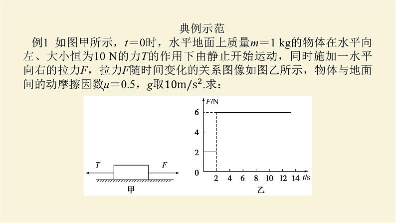 新人教版高中物理必修第一册第四章运动和力的关系拓展课三牛顿运动定律的三类典型问题学案+PPT课件04