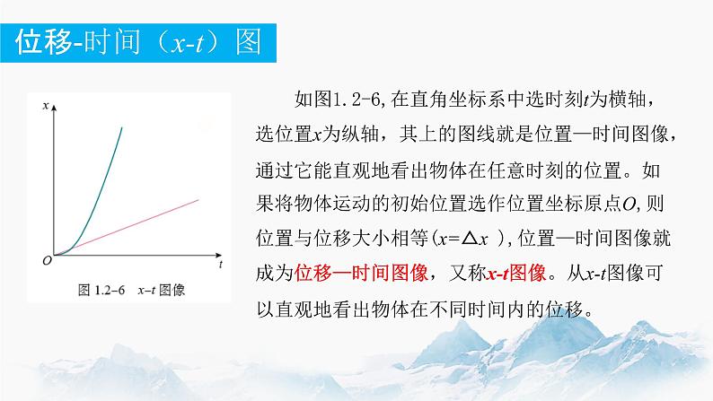 专题  位移—时间图像（x-t图像） 课件 高中物理新人教版必修第一05