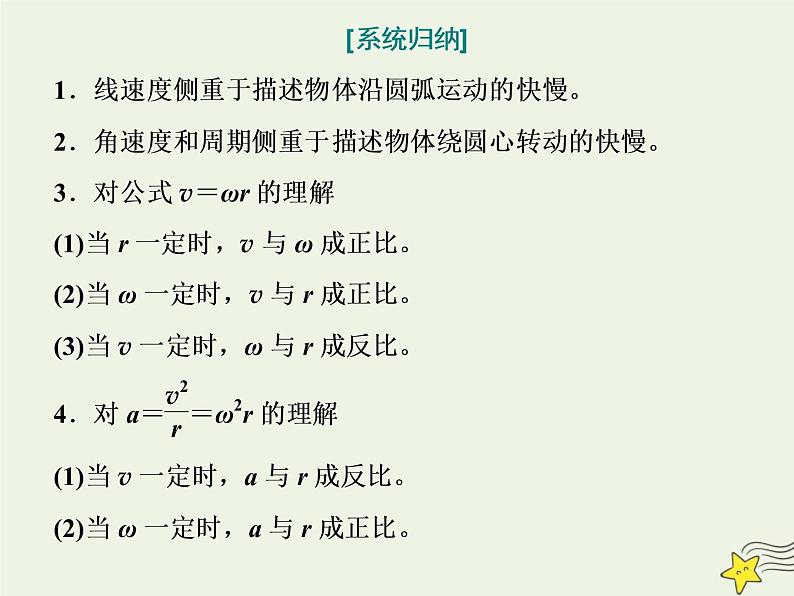 高考物理一轮复习第4章曲线运动万有引力与航天第3课时圆周运动的描述课件第5页