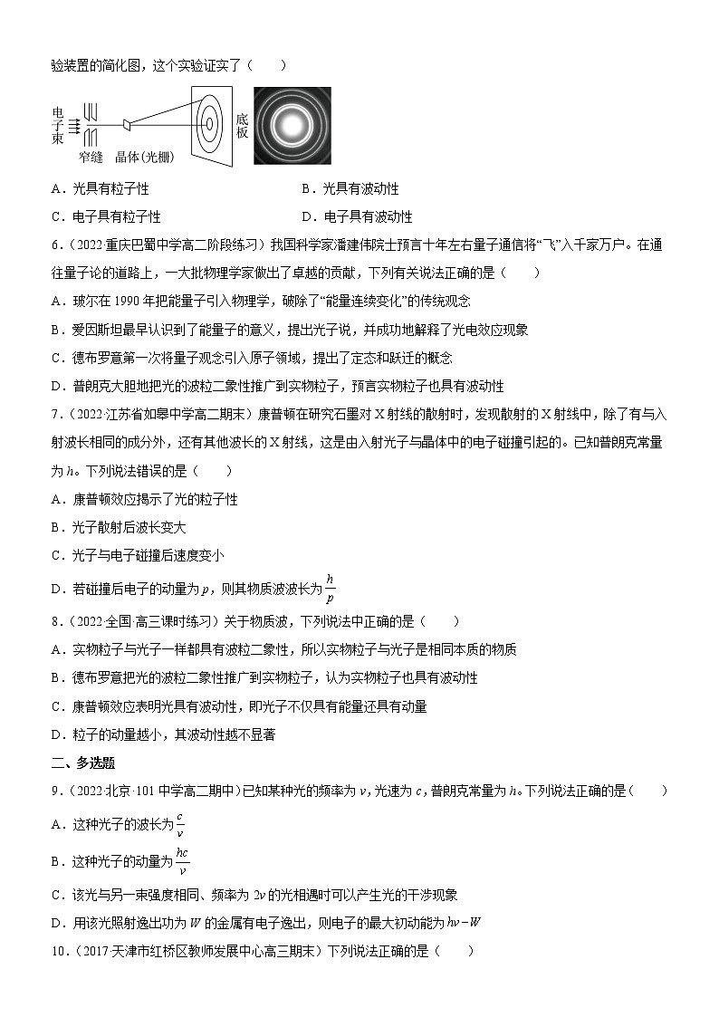 4.5粒子的波动性和量子力学的建立(原卷版)第2页