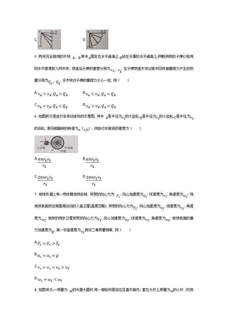 2022-2023学年四川省绵阳市盐亭县高二上学期9月入学考试物理试题（Word版）第2页