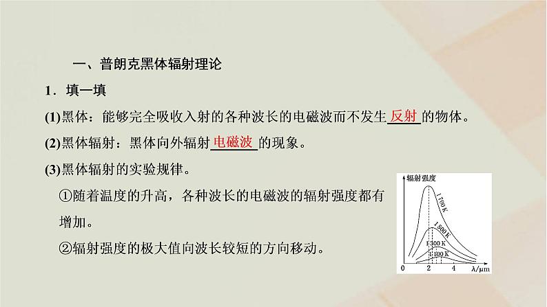 2022_2023学年新教材高中物理第四章原子结构和波粒二项性第1、2节普朗克黑体辐射理论光电效应课件新人教版选择性必修第三册第2页