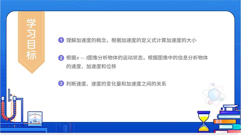 速度变化快慢的描述——加速度【基础版】 课件03