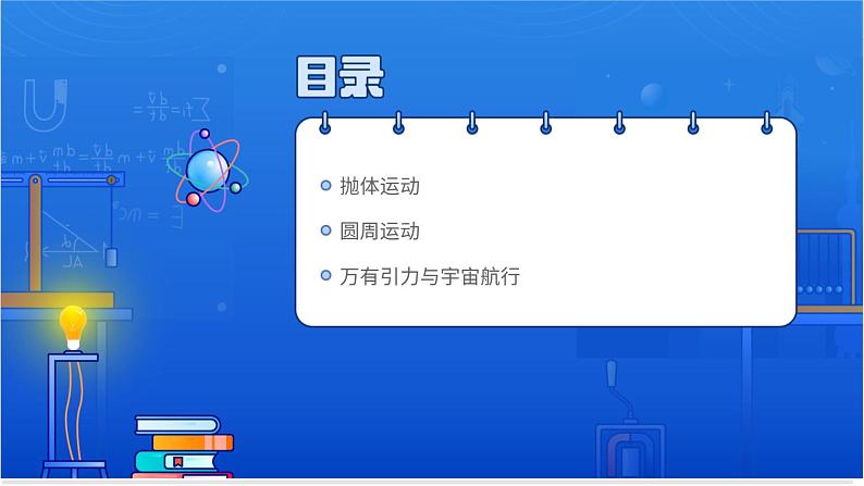 曲线运动与万有引力【基础版】 课件02