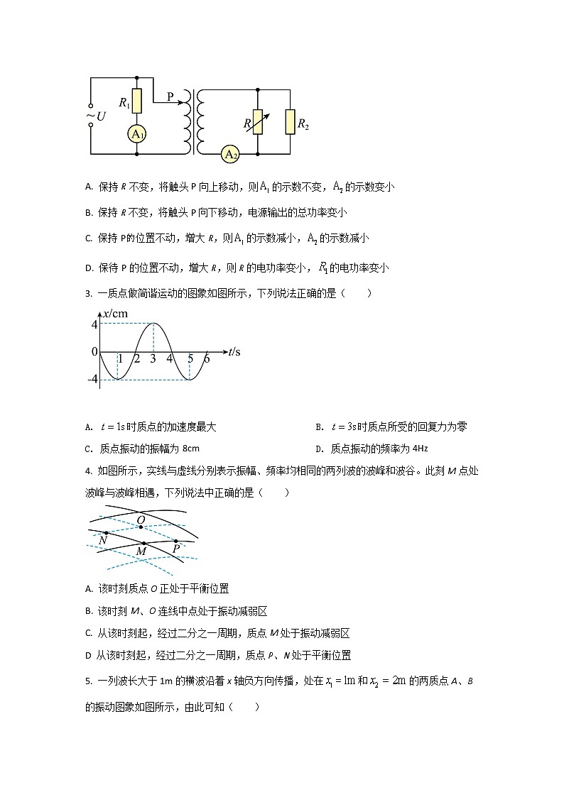 2021-2022学年内蒙古赤峰第四中学高二下学期期中考试物理试题（Word版）02