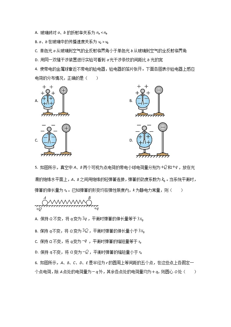 2022-2023学年辽宁省沈阳市第八十三中学高二上学期开学考试物理试题（Word版）02